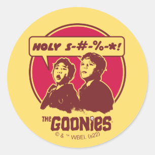 De Goonies Data Expletion Ronde Sticker