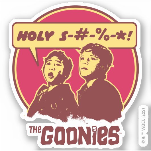 De Goonies Data Expletion Sticker (Voorkant)