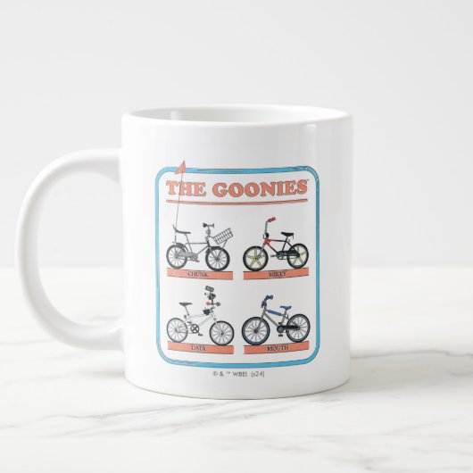 De Goonies fietskaart Grote Koffiekop (Links)