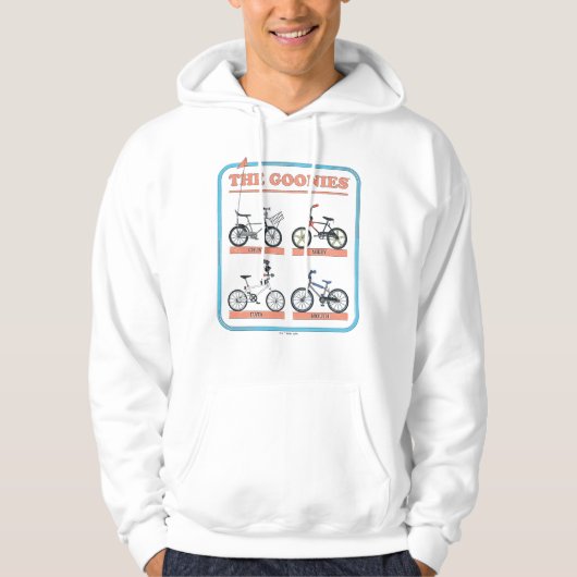 De Goonies fietskaart Hoodie (Voorkant)