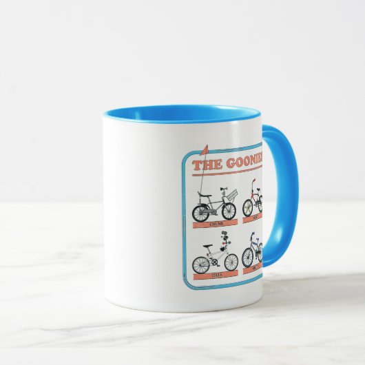 De Goonies fietskaart Mok (Voorkant rechts)