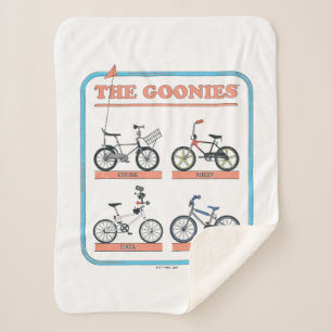 De Goonies fietskaart Sherpa Deken