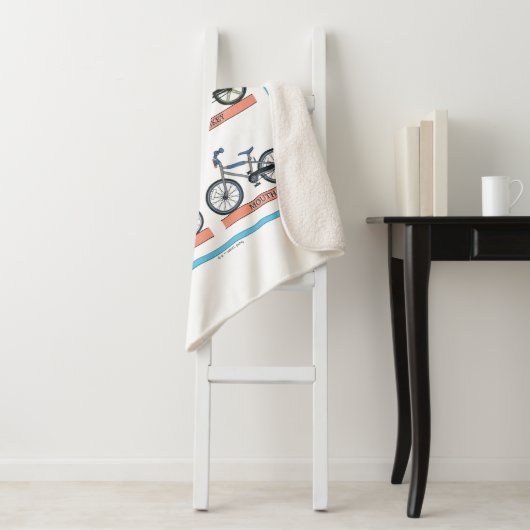 De Goonies fietskaart Sherpa Deken (In situ)