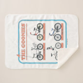 De Goonies fietskaart Sherpa Deken (Voorkant (horizontaal))
