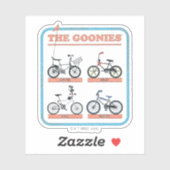 De Goonies fietskaart Sticker (Vel)