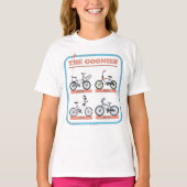 De Goonies fietskaart T-shirt (Voorkant)