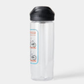 De Goonies fietskaart Waterfles (Achterkant)