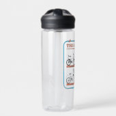 De Goonies fietskaart Waterfles (Voorkant)