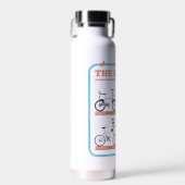 De Goonies fietskaart Waterfles (Voorkant)