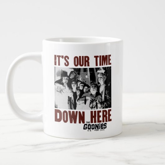 De goonies "Het is onze tijd hier beneden" Grote Koffiekop (Links)