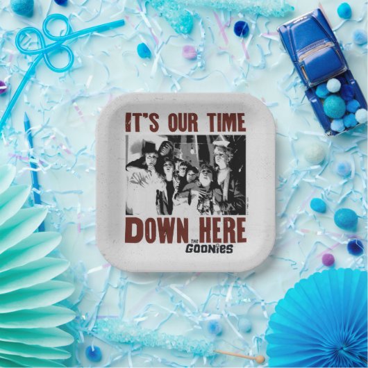 De goonies "Het is onze tijd hier beneden" Papieren Bordje (Feest)