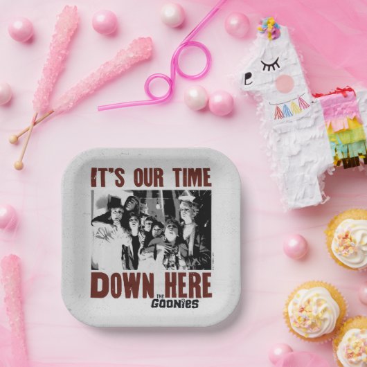 De goonies "Het is onze tijd hier beneden" Papieren Bordje (Feest)
