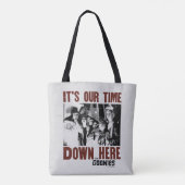 De goonies "Het is onze tijd hier beneden" Tote Bag (Achterkant)