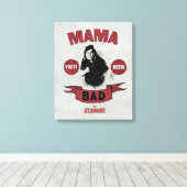 De goonies mama Fratelli "Je bent slecht geweest" Canvas Afdruk (Insitu (Houten vloer))