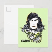 De goonies mama Fratelli "Lie niet voor mij" Briefkaart (Voorkant / Achterkant)
