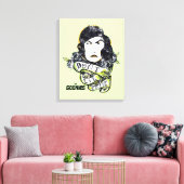 De goonies mama Fratelli "Lie niet voor mij" Canvas Afdruk (Insitu (Woonkamer))