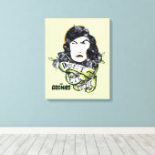 De goonies mama Fratelli "Lie niet voor mij" Canvas Afdruk (Insitu (Houten vloer))