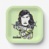 De goonies mama Fratelli "Lie niet voor mij" Papieren Bordje (Voorkant)