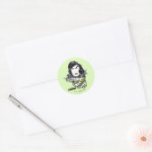 De goonies mama Fratelli "Lie niet voor mij" Ronde Sticker (Envelop)
