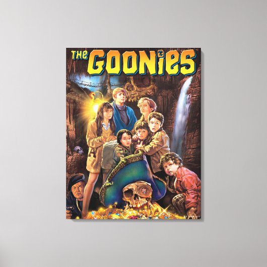 De Goonies One-Eyed Willy's Treasure Canvas Afdruk (Voorkant)