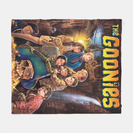 De Goonies One-Eyed Willy's Treasure Fleece Deken (Voorkant (Horizontaal))
