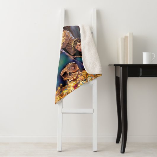 De Goonies One-Eyed Willy's Treasure Sherpa Deken (In situ)