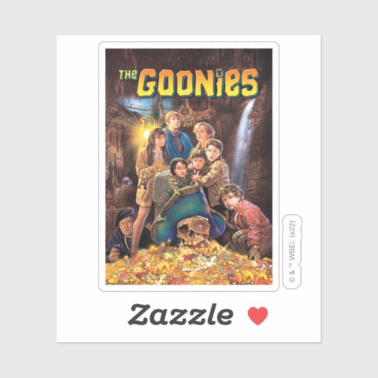 De Goonies One-Eyed Willy's Treasure Sticker (Vel)