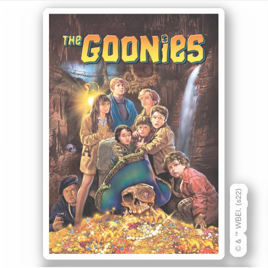 De Goonies One-Eyed Willy's Treasure Sticker (Voorkant)