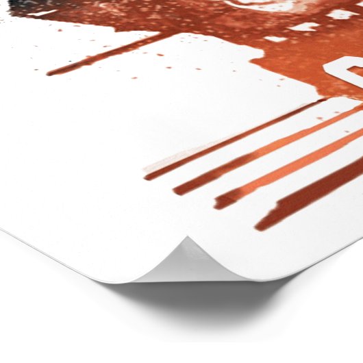 De Goonies Pirate Ship Silhouette Graphic Poster (Hoek)