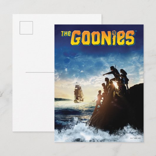 De Goonies Pirate verscheept theatrale kunst Briefkaart (Voorkant / Achterkant)