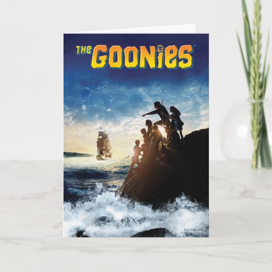 De Goonies Pirate verscheept theatrale kunst Kaart (Voorkant)