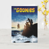 De Goonies Pirate verscheept theatrale kunst Kaart (Gele Bloem)