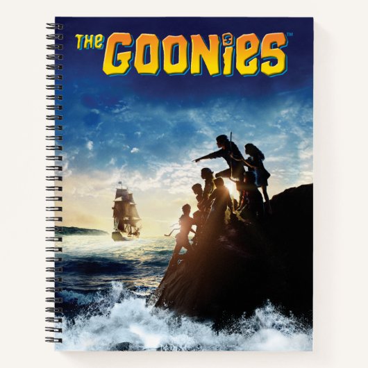 De Goonies Pirate verscheept theatrale kunst Notitieboek (Voorkant)
