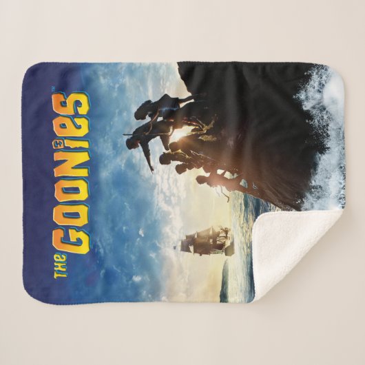 De Goonies Pirate verscheept theatrale kunst Sherpa Deken (Voorkant (horizontaal))