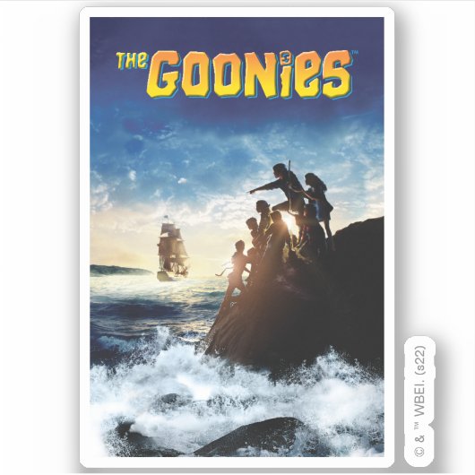 De Goonies Pirate verscheept theatrale kunst Sticker (Voorkant)