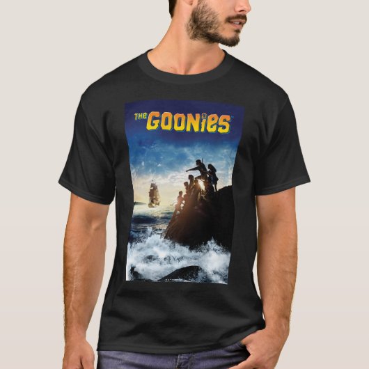 De Goonies Pirate verscheept theatrale kunst T-shirt (Voorkant)