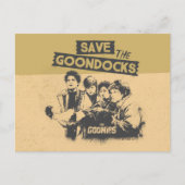 De goonies "Red de Goon Docks" Briefkaart (Voorkant)