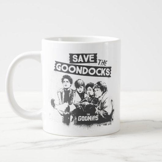 De goonies "Red de Goon Docks" Grote Koffiekop (Links)