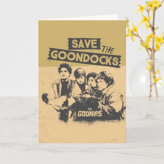 De goonies "Red de Goon Docks" Kaart (Gele Bloem)