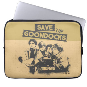 De goonies "Red de Goon Docks" Laptop Sleeve