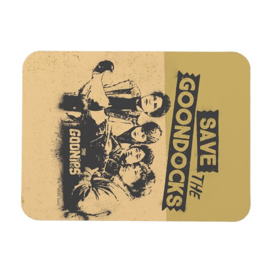 De goonies "Red de Goon Docks" Magneet (Horizontaal)