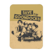 De goonies "Red de Goon Docks" Magneet (Verticaal)