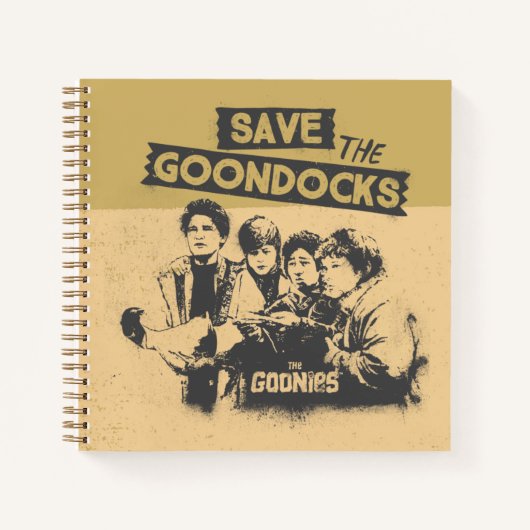 De goonies "Red de Goon Docks" Notitieboek (Voorkant)