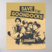 De goonies "Red de Goon Docks" Poster (Voorkant)