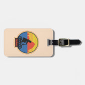 De Goonies Retro Mikey Riding Bike Graphic Bagagelabel (Voorkant horizontaal)