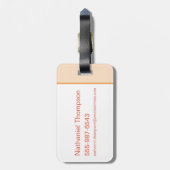 De Goonies Retro Mikey Riding Bike Graphic Bagagelabel (Achterkant verticaal)