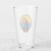 De Goonies Retro Mikey Riding Bike Graphic Glas (Achterkant)