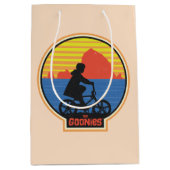 De Goonies Retro Mikey Riding Bike Graphic Medium Cadeauzakje (Voorkant)