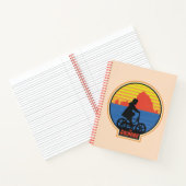 De Goonies Retro Mikey Riding Bike Graphic Notitieboek (Binnen)