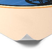 De Goonies Retro Mikey Riding Bike Graphic Poster (Hoek)